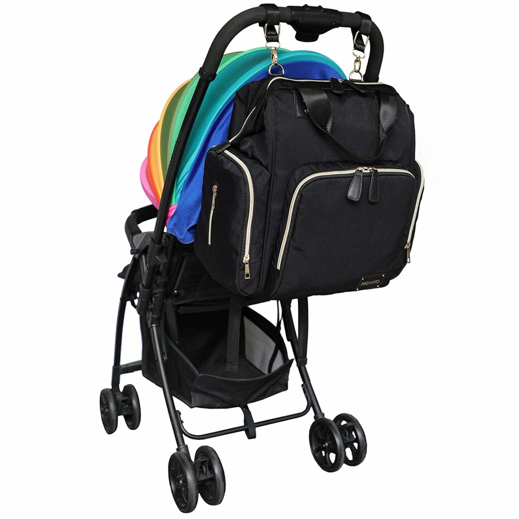 PREMYO Baby Wickelrucksack Elegant Multifunktional Wasserdicht